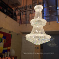 Grande suspension en fer forgé rustique lustre de style vintage lustre cristal de luxe